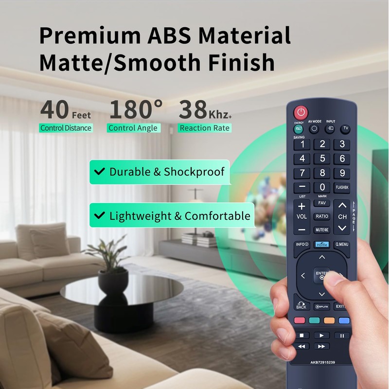 AKB72915206 - Mando a distancia de repuesto para televisores LG