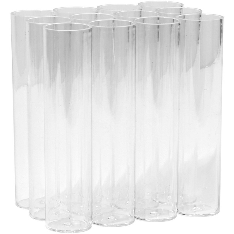 Wilton Reagenzglas Schnapsgläser 12/Pkg, andere, Mehrfarbig