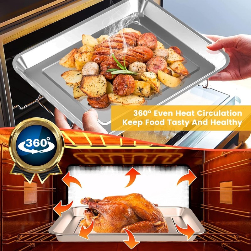 Air Fryer Tray Replacement for Cuisinart TOA-60 TOA-65 TOA-70 Toaster