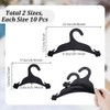 NBEADS 20Pcs 2 Styles Pet Apparel Hangers, Mini Clothes Hanger