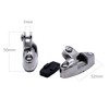 2pcs Bimini Universal Deck Hinge Pivot Mount Stainless Steel Marine