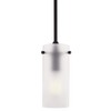 Linea di Liara Effimero Modern Matte Black Pendant Light Fixtures