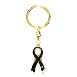 Awareness Ribbon Keychain Charm - SDGs Awareness Ribbon with Lobster Clasp