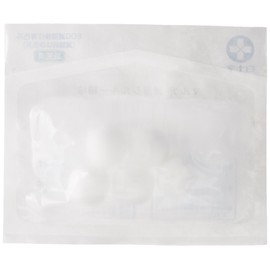White Cross Multi Sterile Silky Cotton Ball (14 mm) 5 Bulbs x 40 Bag, 50-Pack