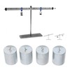 4 Piece 200g Lab Weight Set, Weights with Hooks, High