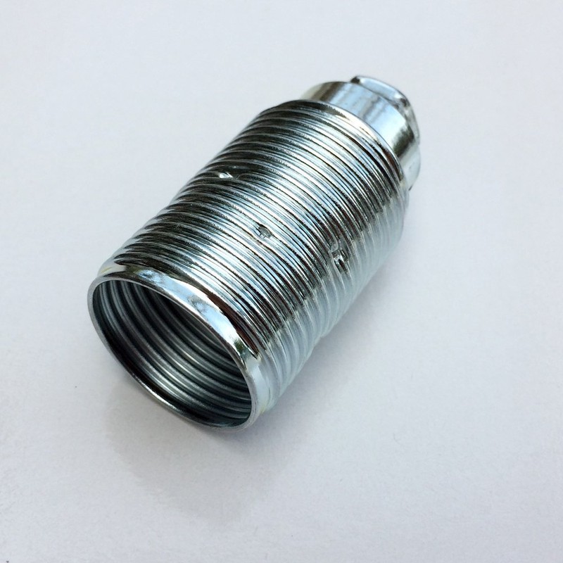 E14 Frame 3 Parts Chrome M10 x 1 Thread Lamp