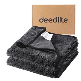 Deedlite Shiny Bath XXL Drying Cloth, 40 x 60 cm, Fast Dry Drying Cloth, Microfibre Cloths, Car, Shower Cubicles, Shiny Wipes Cloths, Original for Water Removal in Shower, Bathroom, Household and Car