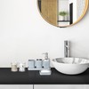 Umimile Grey Bathroom Accessories Set, 9-Piece Bathroom Set with Toothbrush
