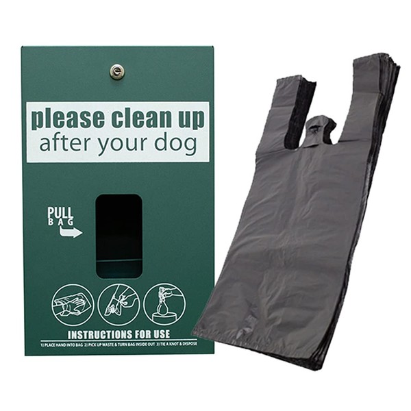 Standard Starter Dog Waste Station / EZ_Tie Hanging Bag System