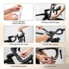 ROCKBROS Bike Handlebar Tape, 2 Rolls Bar Tape with End