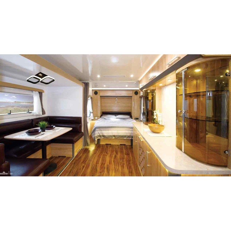 Volcode 15-Inch RV LED Ceiling Light, 12V Dimmable Interior Light