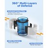 MOOKA AP-S0610L Air Purifier Filter, 3-in-1 True HEPA Filter, High-Efficiency