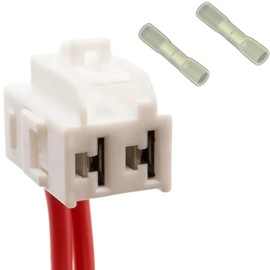 HEATER HVAC Blower Motor Connector Wire Plug Pigtail Wiring harness Compatible with TOYOTA AVALON CAMRY CELICA SEQUOIA SIENNA SOLARA SUPRA TUNDRA 1995-2008 1.8L 2.2L 2.4L 3.0L More 87103-0C020