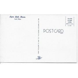 Wakefield Trading Co Lynn Bath House, Lynn, Massachusetts --POSTCARD