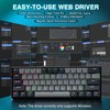 AULA WIN60 HE PRO 60% Mechanical Gaming Keyboard Wired, Magnetic