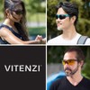 VITENZI Gafas de sol bifocales envueltas alrededor de los lectores