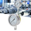 Pressure Gauge, Glycerine Filled Pressure Gauge, Bar MPa Double Division,