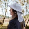 Connectile Outdoor Unisex UPF 50+ Wide Brim Safari Hat Summer