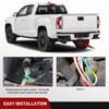 Nilight USCAR 7 Pin Trailer Wiring Harness Replacement Multi-Tow 7