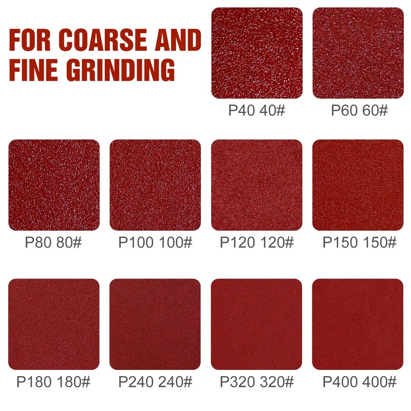 KONGMING 225mm sanding disc 25 Pcs 10 Hole Hook and