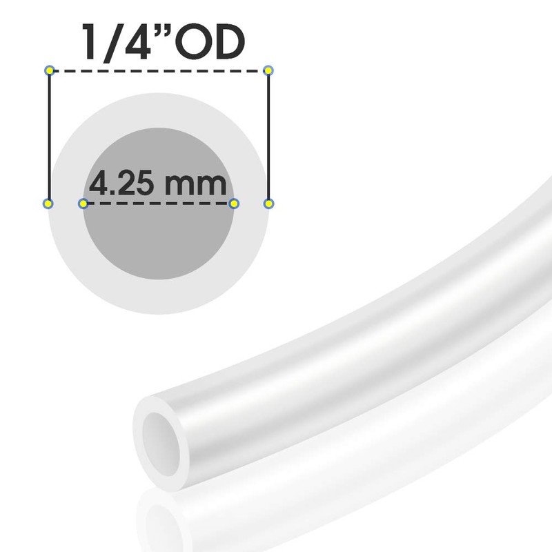TAILONZ PNEUMATIC Air Line 1/4 inch od Pneumatic Nylon Tube
