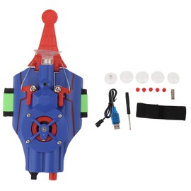 Web Launcher ABS Rechargeable Glowing Lighting Spider Silk Launcher Cosplay Accessories for Kids Birthday Christmas Gift Blue