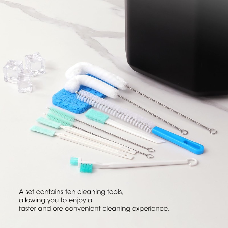 AIEVE Ice Machine Cleaner Brush Sets, 10 Pcs Ice Maker