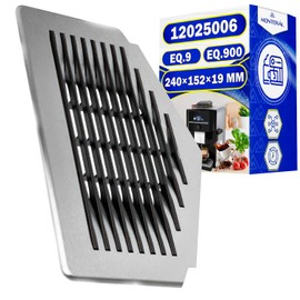 Drip Tray Grid for Automatic Coffee Machines 240x152x19 mm with Original Code 12025006 for Siemens EQ.9 EQ.900 - Warranty 10 Years - MONTERAL
