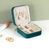 KAMIER Small Jewellery Box for Women, Portable Travel Jewellery Box,