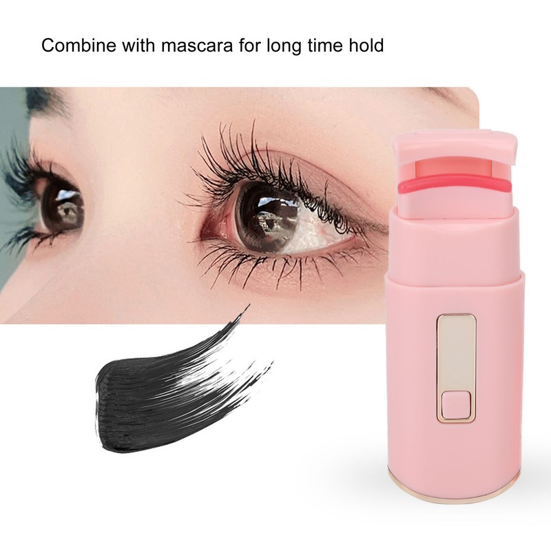 Lasting Styling Lash Curler Lithium Battery 3 Gears Temperature USB