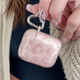 Velvet Caviar Compatible with AirPods Pro Case 2nd and 1st Generation - Cute Protective Hard Cover for Women - Nude Leopard Cheetah Print