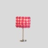 ORE International 18.25'' Pink Roses in Bloom Acrylic/Metal Table Lamp,