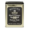Watkins Gourmet Spice Tin, Pure Ground Black Pepper, 6 oz.