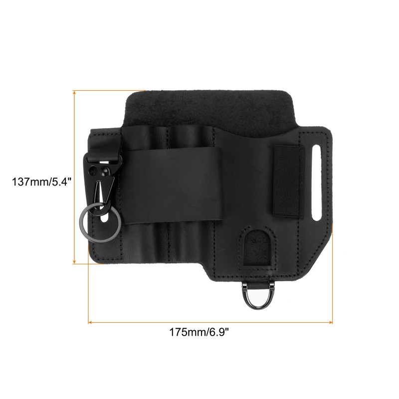 QUARKZMAN Multitool Case EDC Pocket Organiser 6.9 x 5.4 Inch