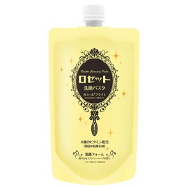 Rosette Ghassoul Bright Facial Cleansing Pasta, 8.5 oz (240 g), Double Large Capacity, Pouch Type That Can Be Used As It Is (Non-Refillable)