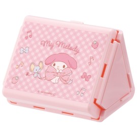 Skater FON1AG Antibacterial Folding Rice Ball Case, Rice Ball Case, Rice Ball Case, Lunch Box, Sanrio My Melody, Big Ribbon, Girls