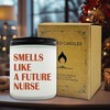 Future Nurse Gifts for Women, Nurse Candle, School Nurse Gifts,