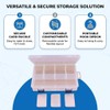 3Pcs Jewellery Storage Boxes, Bead Earring Clear Plastic Storage Boxes