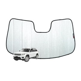 Genuine SNAPSHADES Front Windscreen Sun Shade for Jeep Grand Cherokee/Grand Cherokee L 5th Gen (WL74/WL75; 2021-Present)