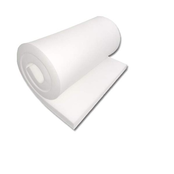 FoamTouch 1x24x72HDF Upholstery Foam 1x 24x72, White, Pack of 2