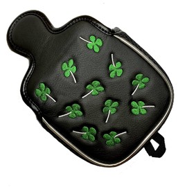 Mallet Headcover Putter Cover for Odyssey 2 Ball Tailor Made Spider Putter Clover (Black)
