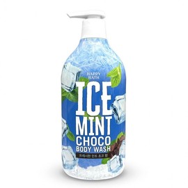 Happy Bath Summer Cool Ice Mint Choco Cooling Body Wash 900g Pleasant Scent Body Wash