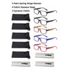 Autojouls 5-Pack Blue Light Blocking Reading Glasses for Women Men