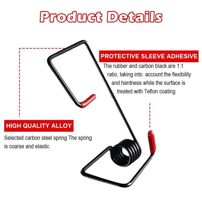Windshield Wiper Arm Pressure Spring Booster 4PCS Windscreen Stand Metal