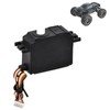 equlup RC 5 Wire Servo, Servo Steering Engine Accessory High