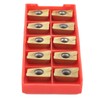 10Pcs Milling Inserts APMT1604 Cemented Carbide Yellow Coating Accessorie for