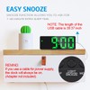 Upgraded Digital Alarm Clock, LED Clock for Bedroom, Electronic Desktop