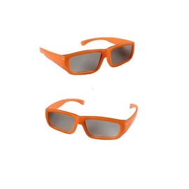 Bookishbunny 2 Pairs Kid Solar Eclipse Viewers Plastic Glasses Sun Viewing ISO Certified, 2 Pairs Kid
