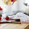 e-cloth Tea Towel Classic Green Check Tea Towel,Red