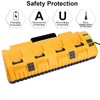 4-Ports Charger Station Compatible with De-Walt 20V MAX Battery Charger